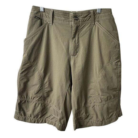 Kuhl Other - Kuhl Men’s Cargo Hiking Shorts Beige Khaki Outdoor Utility Size 34